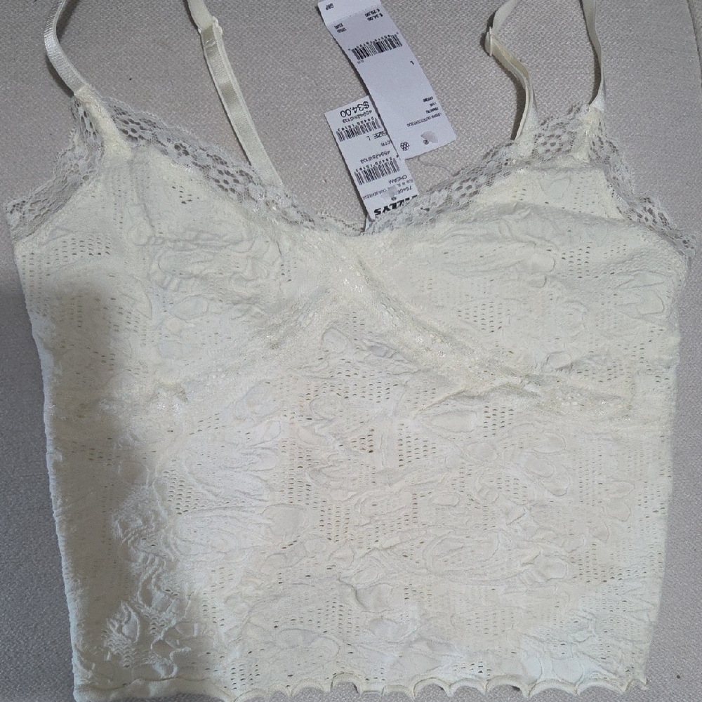 Lace Cropped Camisole